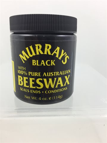 Murray´s 100% Australian Beeswax Seals ends - conditions 114 ml Black
